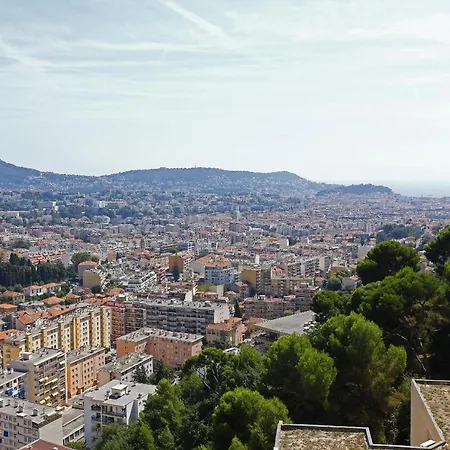 Appartement Babylone - Vue Panoramique Avec Piscine Pour 6 Personnes A Quartier Pessicart