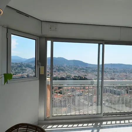 Appartement Babylone - Vue Panoramique Avec Piscine Pour 6 Personnes A Quartier Pessicart *